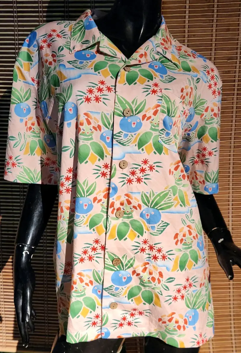 Camisa Aloha Pokémon Concierge · Talla L - 3