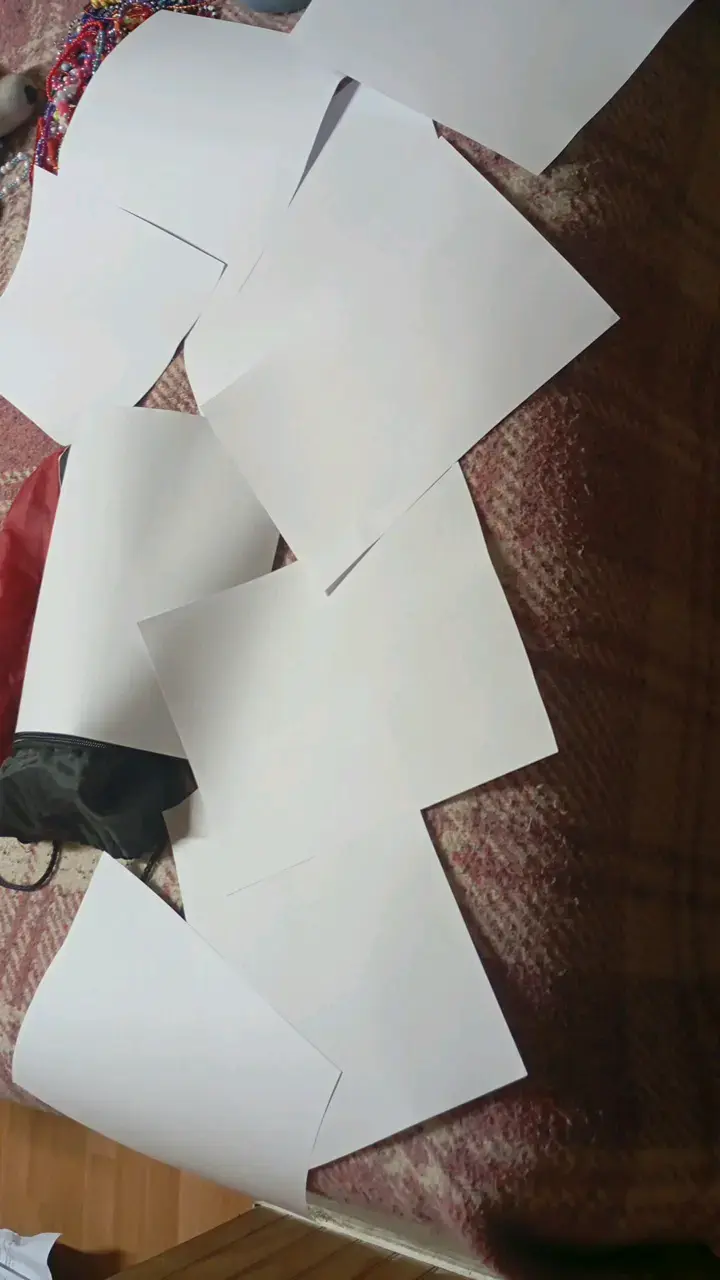 Hojas de papel blanco para impresora - 4
