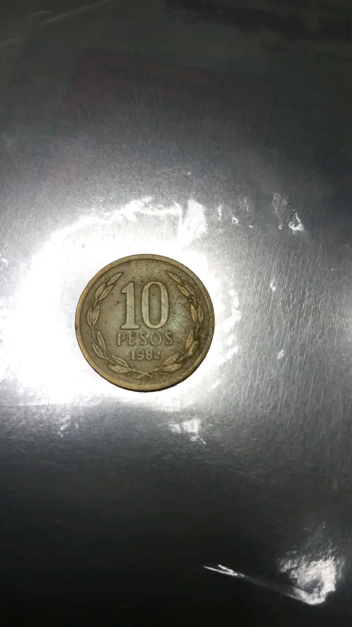 Moneda chilena de 10 pesos de 1982