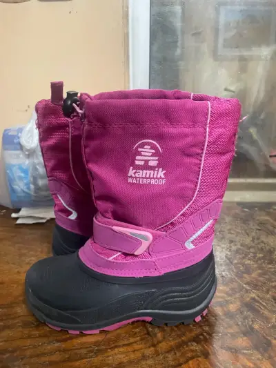 Botas de nieve impermeables Kamik para niña - miniatura 1