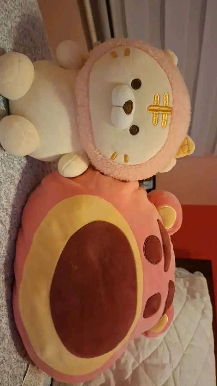 Set de peluches y cojín de gato - 3