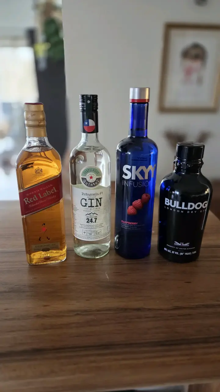 Set de licores premium variados