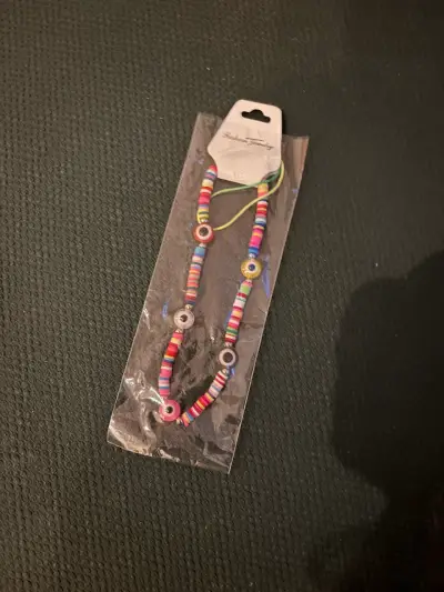 Accesorio para celular con ojo turco multicolor - miniatura 2
