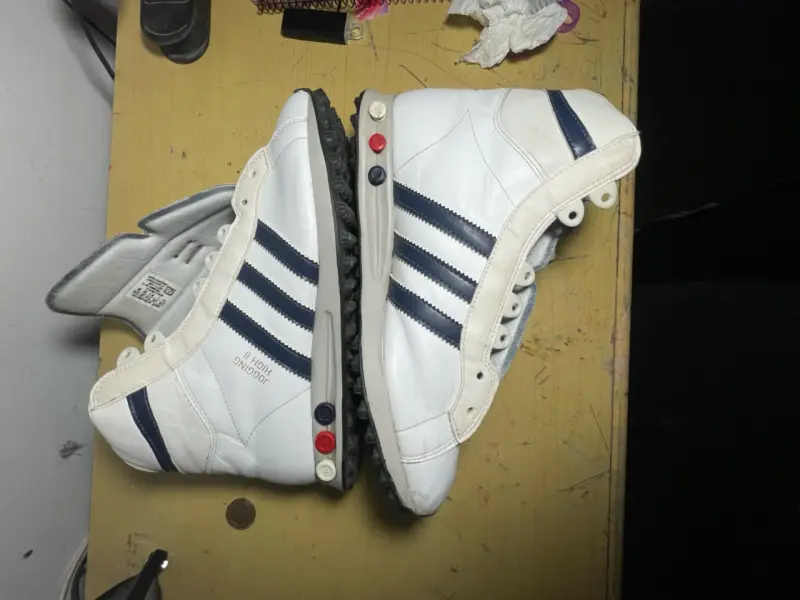 Zapatillas deportivas Adidas Jogging High II blancas - 2