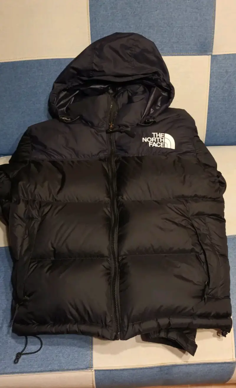 Chaqueta de plumas negra The North Face