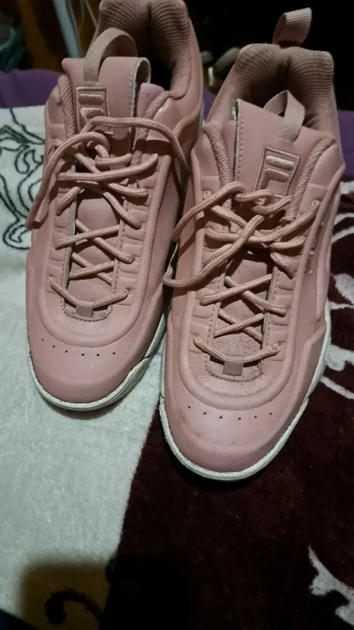 Zapatillas deportivas rosas para mujer