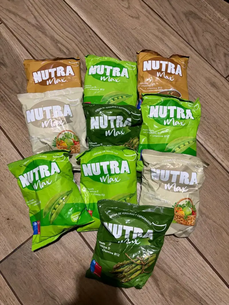 Pack de Cremas Nutra Max de Verduras y Espárragos