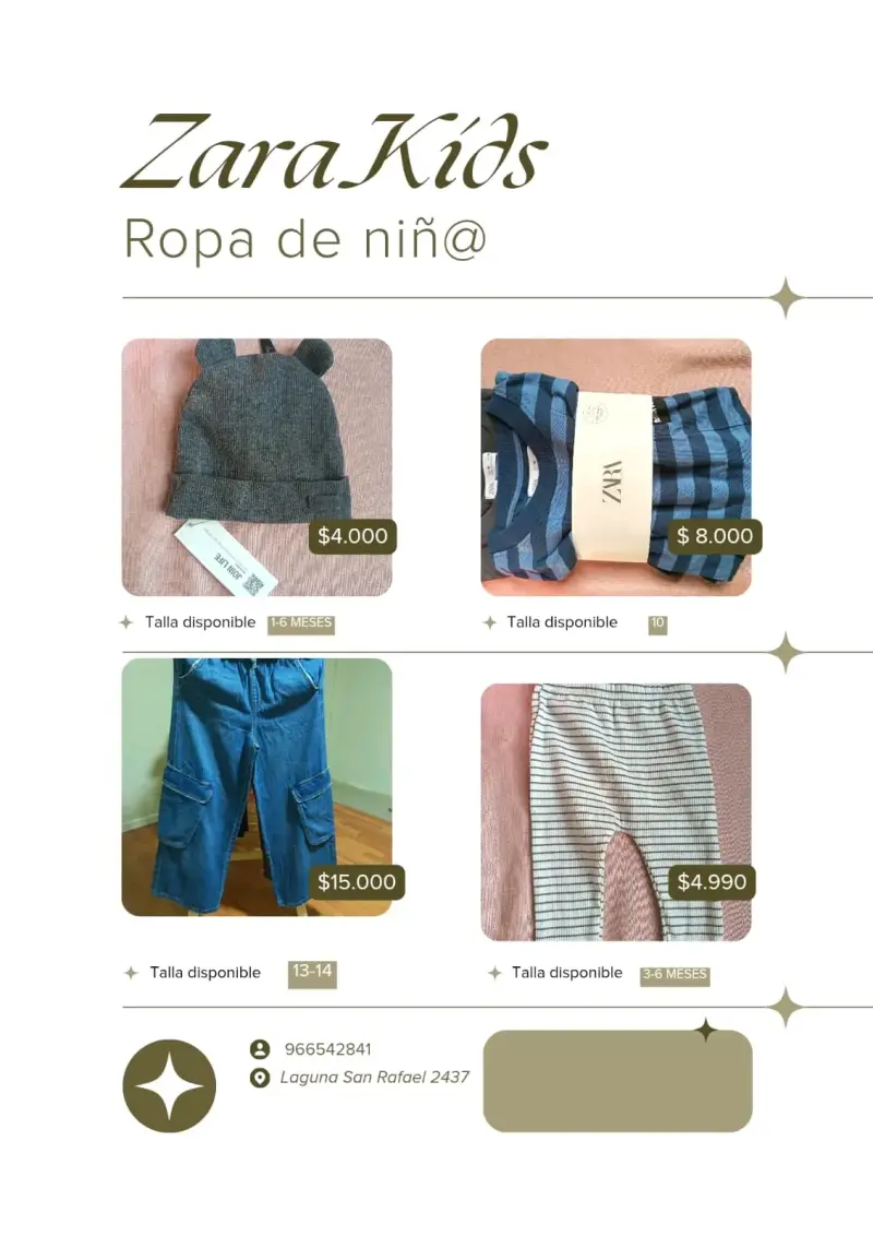 Conjunto de ropa para bebé Zara Kids - 1
