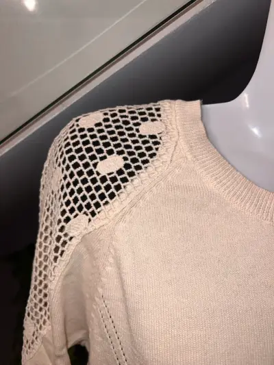 Sweater Pepe Jeans delgado detalles encaje - miniatura 2