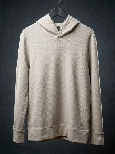 Polerón con capucha beige Lululemon talla M - miniatura 1