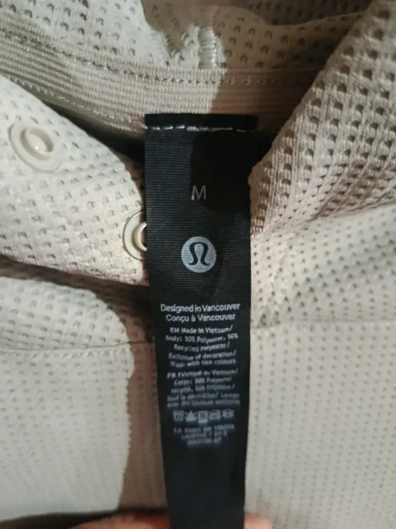 Polerón con capucha beige Lululemon talla M - 3