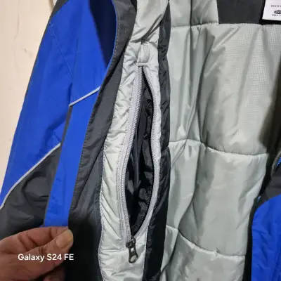 Chaqueta impermeable azul Columbia para hombre - miniatura 2