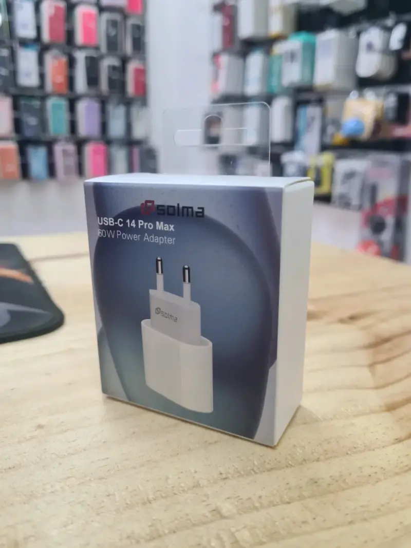 Cargador USB-C 14 Pro Max 60W Solma