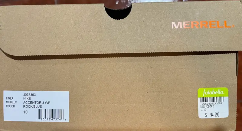 Zapatillas de senderismo Merrell grises para hombre - 6