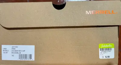 Zapatillas de senderismo Merrell grises para hombre - miniatura 6