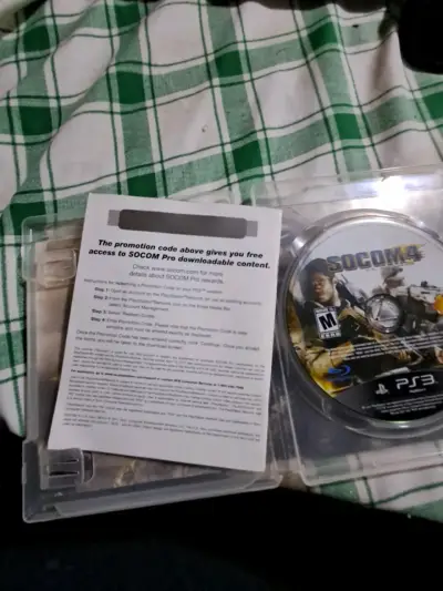 PS3 SOCOM 4 U.S. Navy Seals con código cerrado - miniatura 3