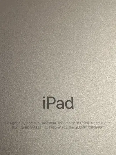 iPad Apple modelo A1822 en buen estado - miniatura 4