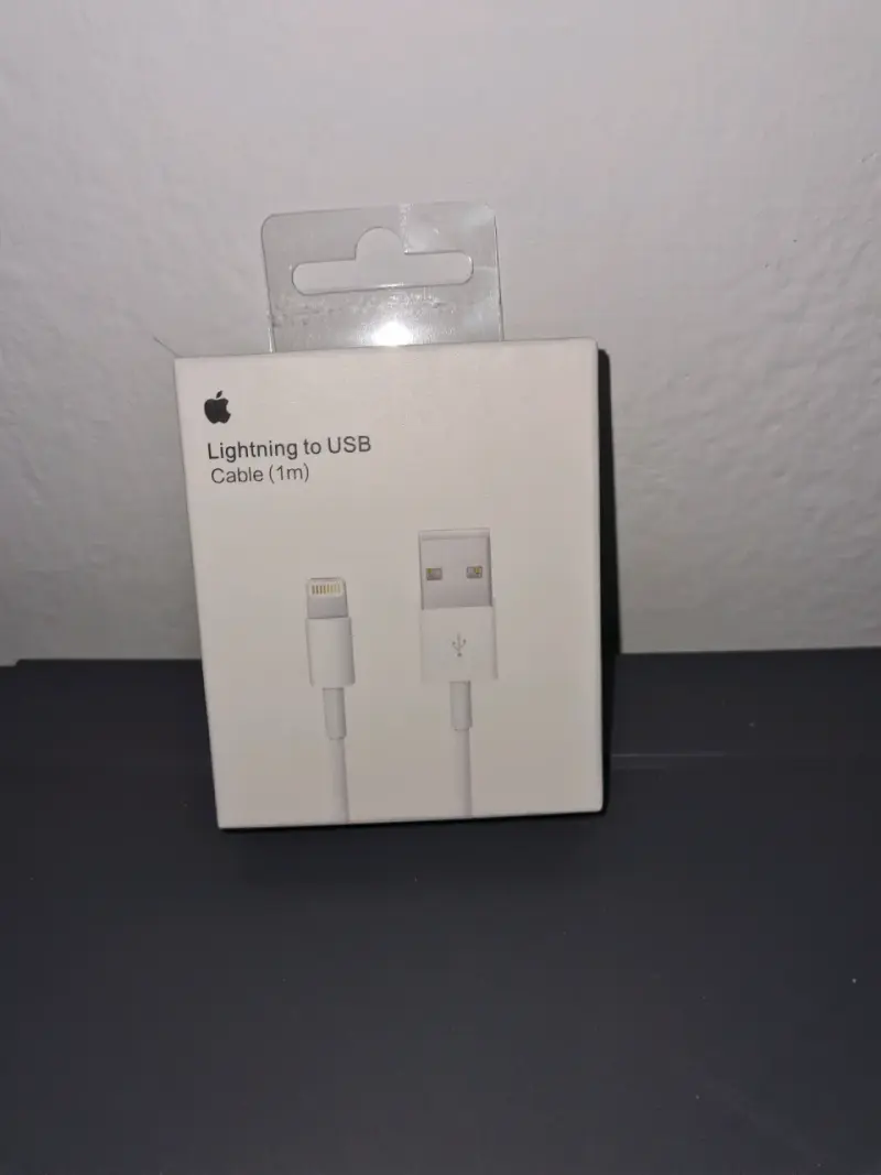 Cable Lightning a USB Apple 1m nuevo