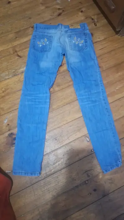 Jeans de mezclilla azul para hombre - miniatura 2