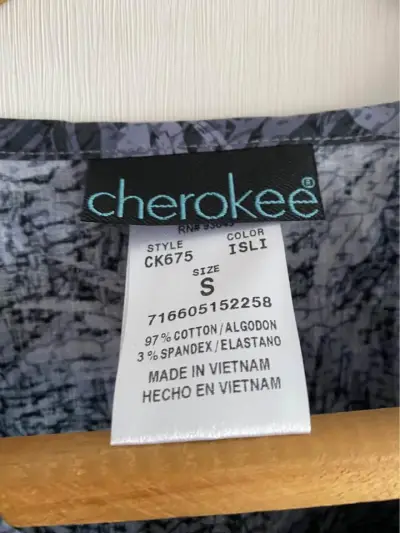 Polera Cherokee para hombre talla S - miniatura 1
