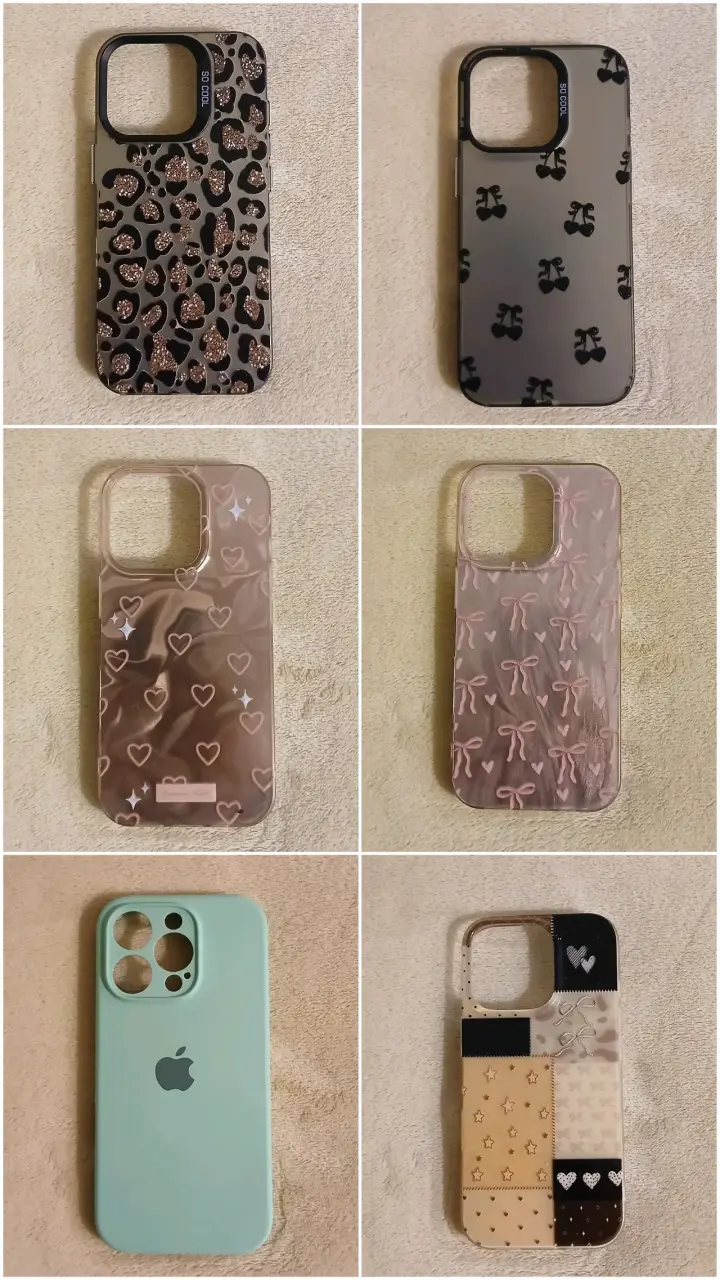 Lote de carcasas decorativas para iPhone 16 Pro - 2