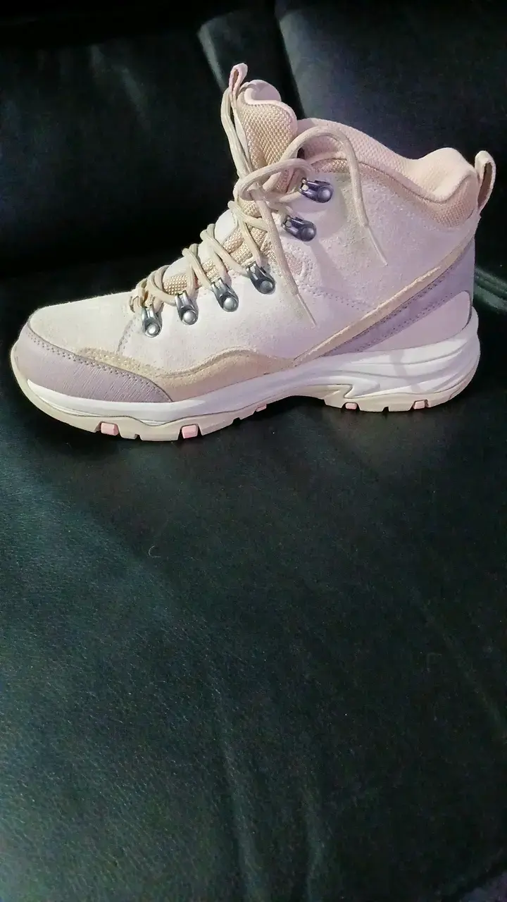 Botas de senderismo color beige, skechers - 1