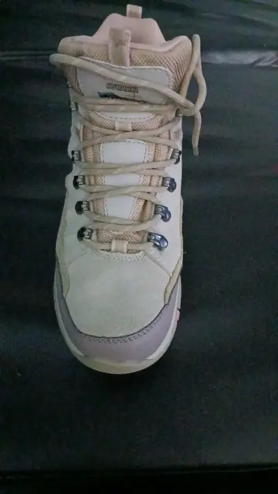 Botas de senderismo color beige, skechers - miniatura 2