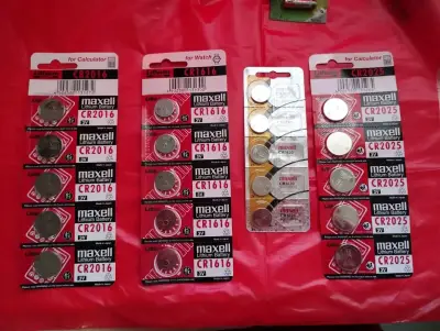 Pack de baterías de litio Maxell CR2016, CR1616, CR2025 y CR1620 - miniatura 1