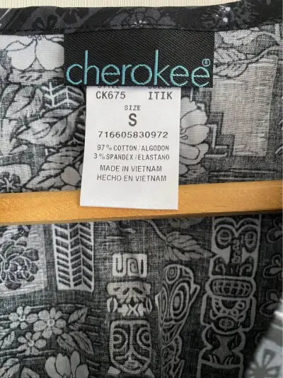 Polera CK675 Cherokee uniforme clínico talla S - miniatura 2