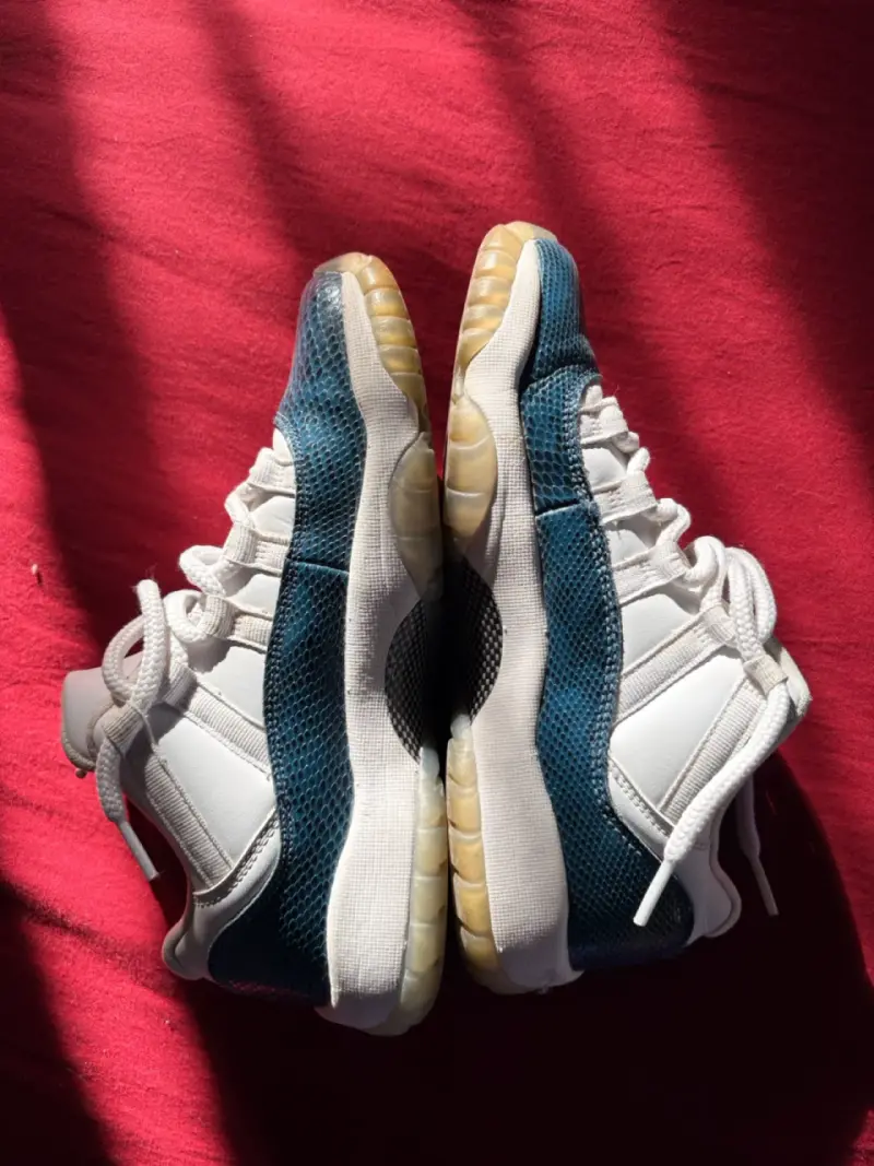 Zapatillas Jordan retro 11 azules snake - 2