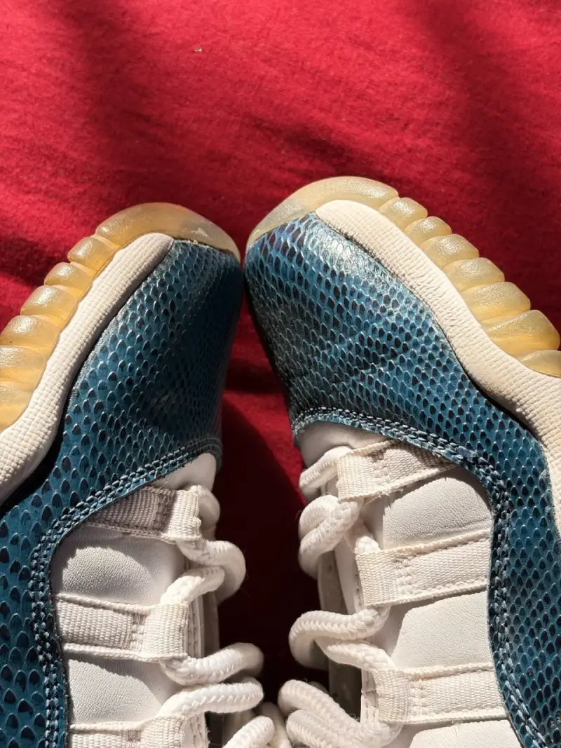Zapatillas Jordan retro 11 azules snake - 3