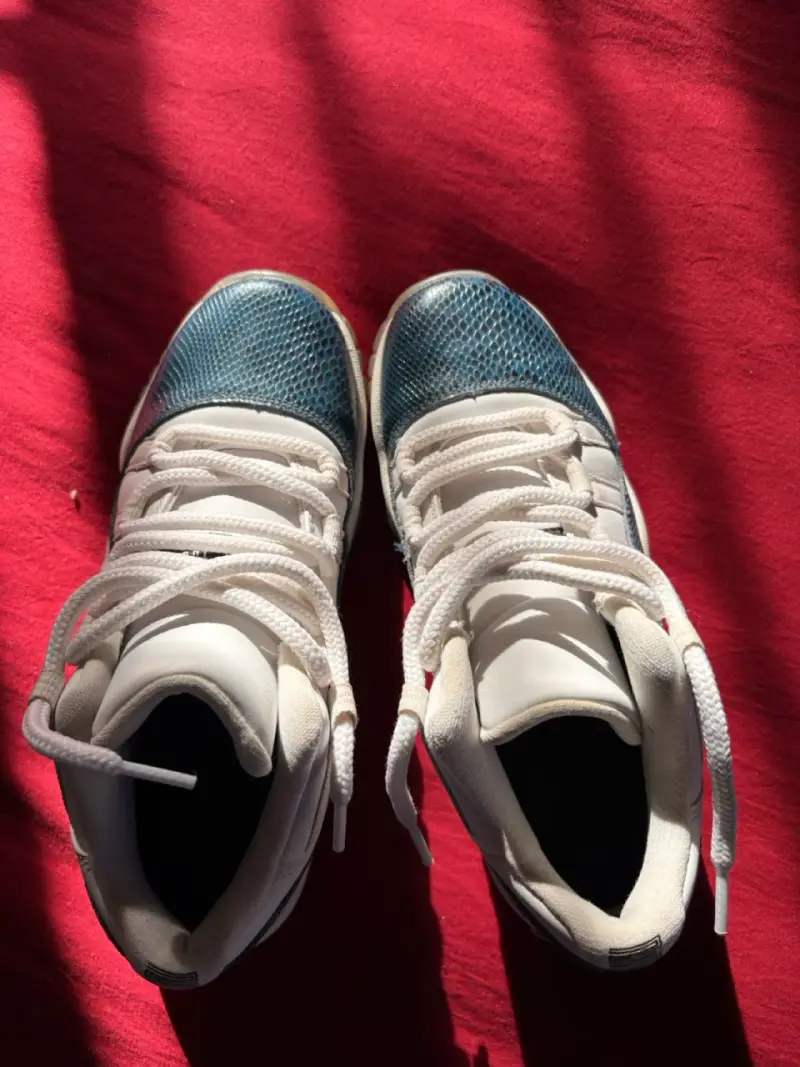 Zapatillas Jordan retro 11 azules snake - 5