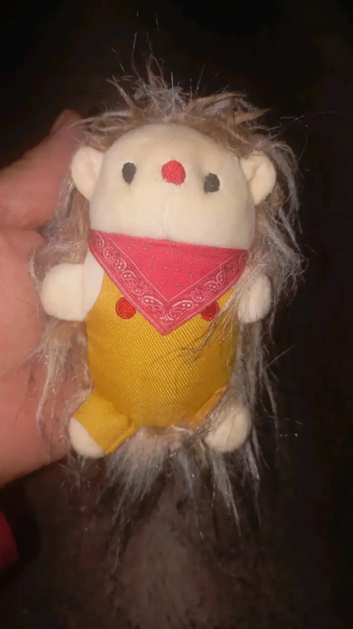 Peluches erizo Los Shnooks con pañuelo - 2