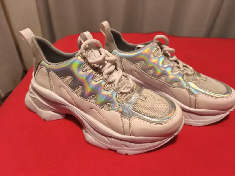 Zapatillas deportivas holográficas para mujer - 2