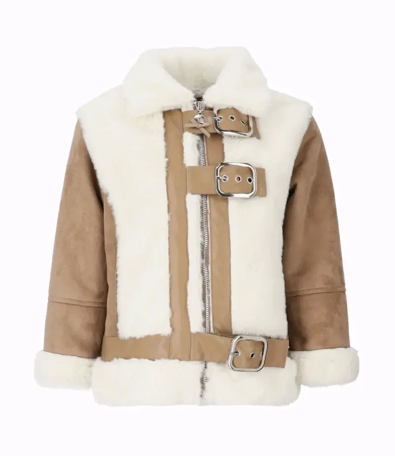 Chaqueta Niña Aviadora Limonada - 1