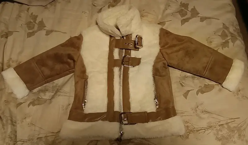 Chaqueta Niña Aviadora Limonada - 4