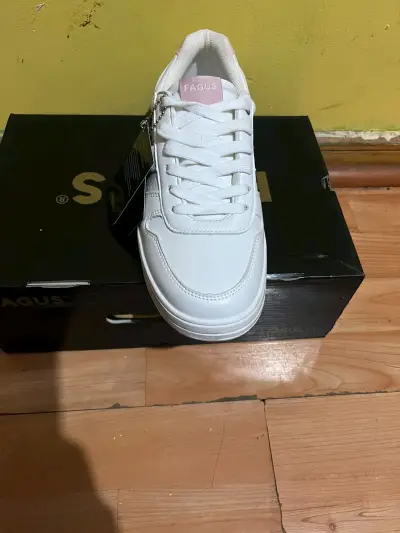 Zapatillas blancas Fagus para mujer talla 39 - miniatura 2