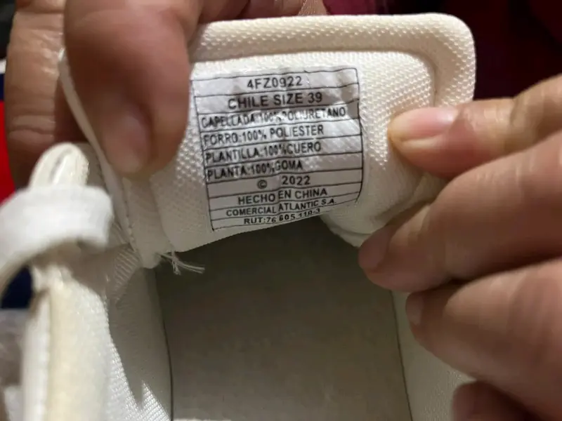 Zapatillas blancas Fagus para mujer talla 39 - 3