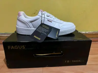 Zapatillas blancas Fagus para mujer talla 39 - miniatura 4