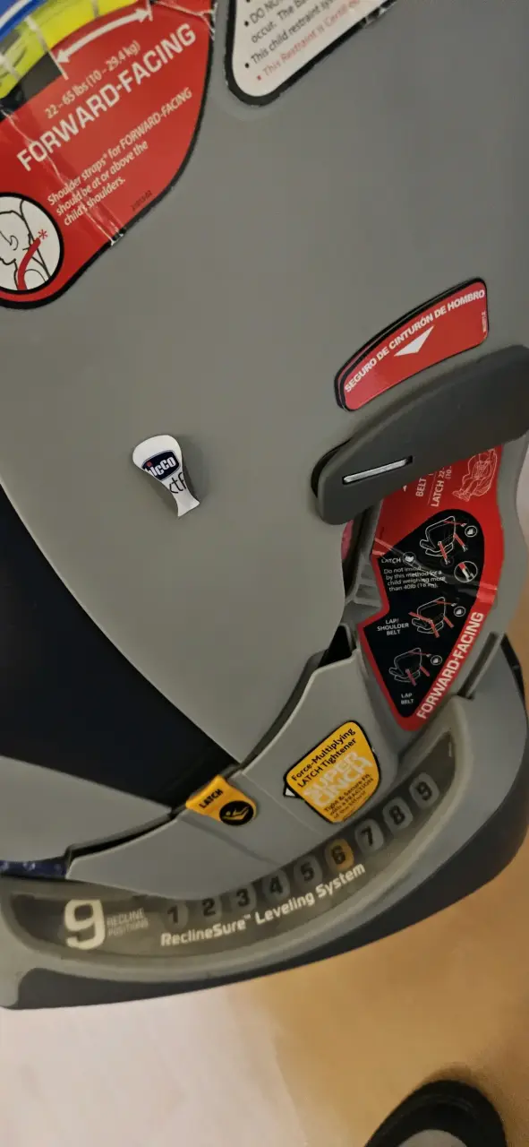Silla de auto Chicco NextFit IX para bebé - 3