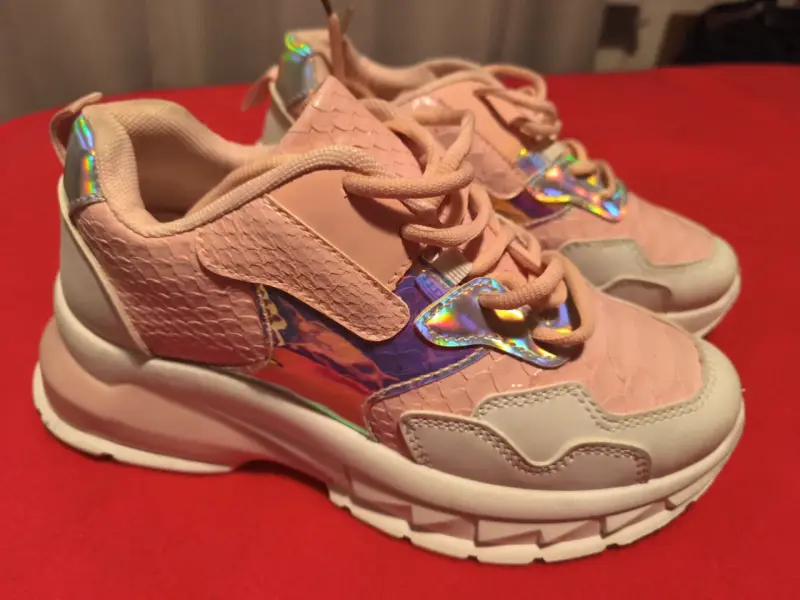 Zapatillas deportivas rosadas - 2