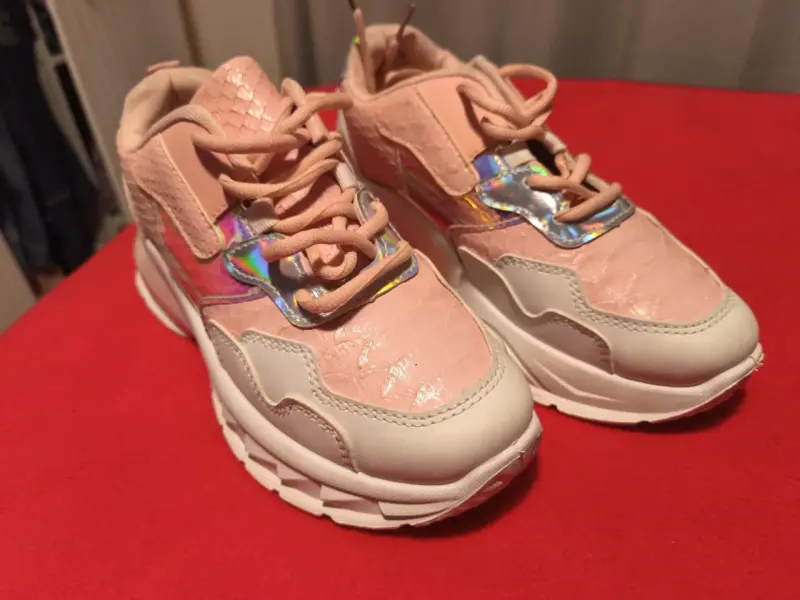Zapatillas deportivas rosadas - 3