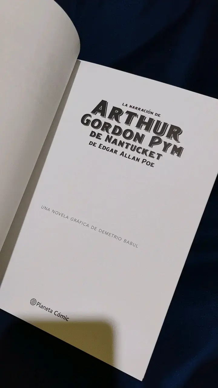 Novela gráfica La Narración de Arthur Gordon Pym - 3