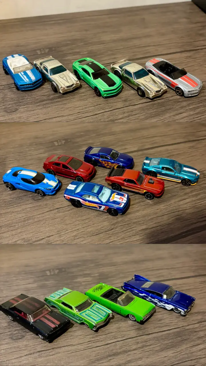 Lote 15 Hotwheels. (Camaro, Cadillac, etc.) - 2