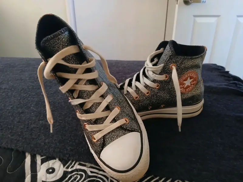 Zapatillas Converse All Star de Lona Brillantes - 2