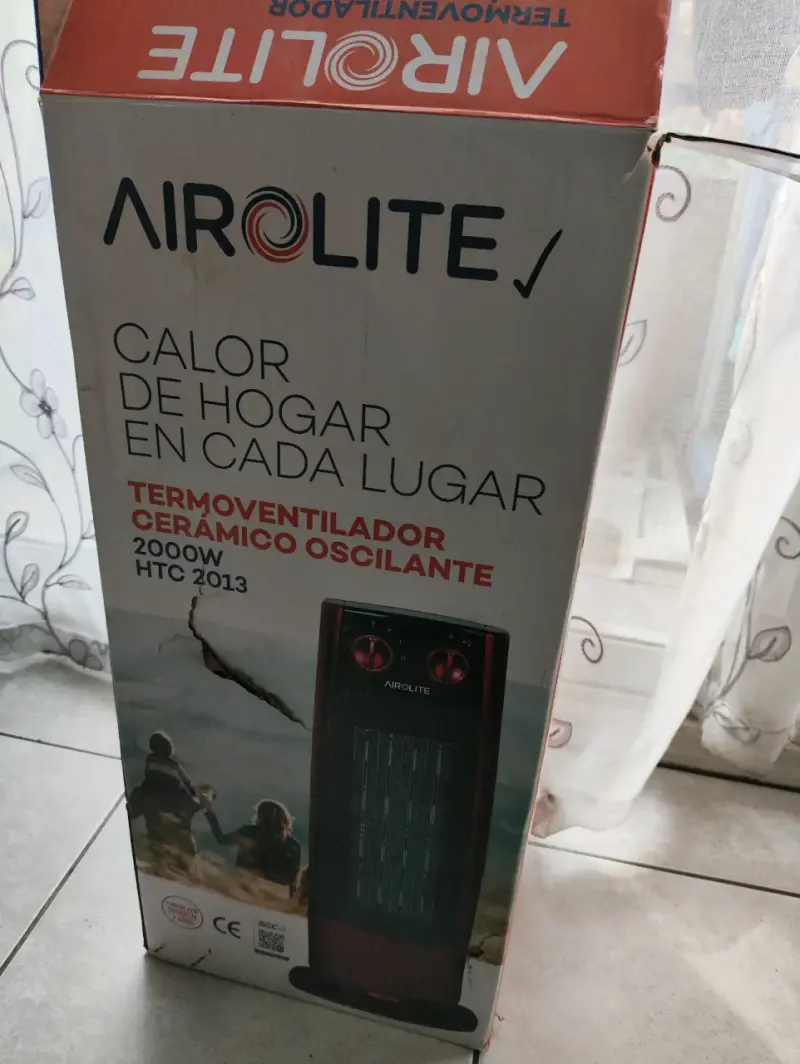 Termoventilador cerámico oscilante Airolite 2000W - 1