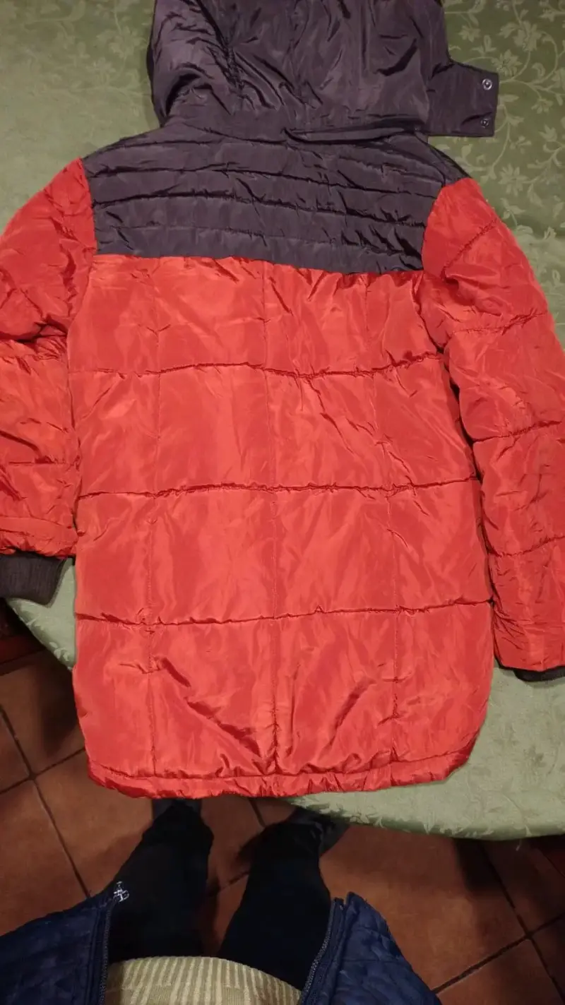 Chaqueta de invierno negra para niña - 4