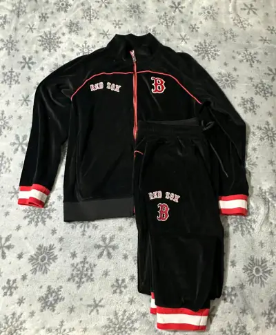 Conjunto deportivo Red Sox negro y rojo - miniatura 1