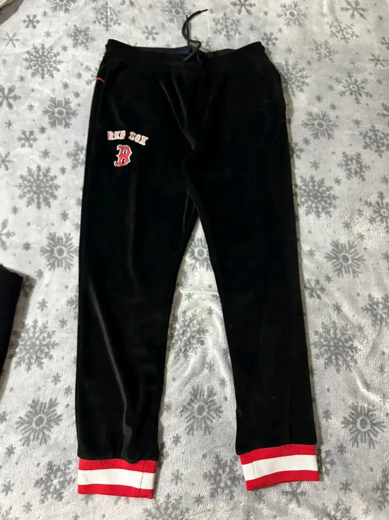 Conjunto deportivo Red Sox negro y rojo - 3