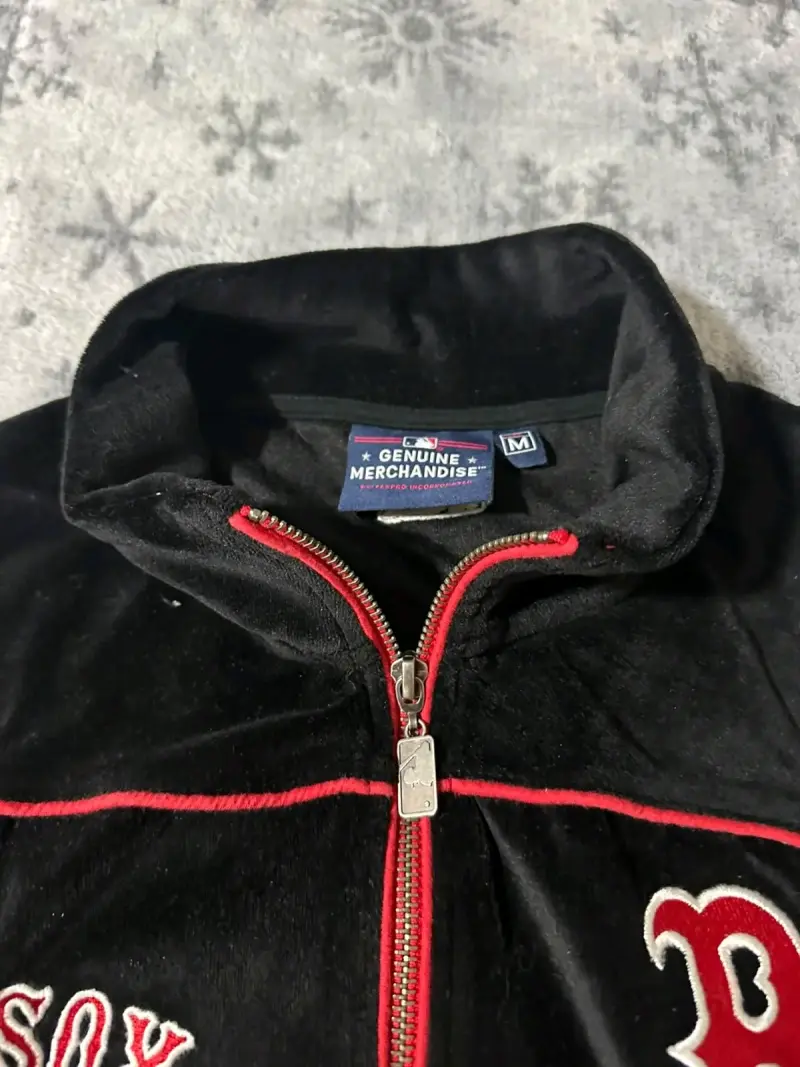 Conjunto deportivo Red Sox negro y rojo - 4